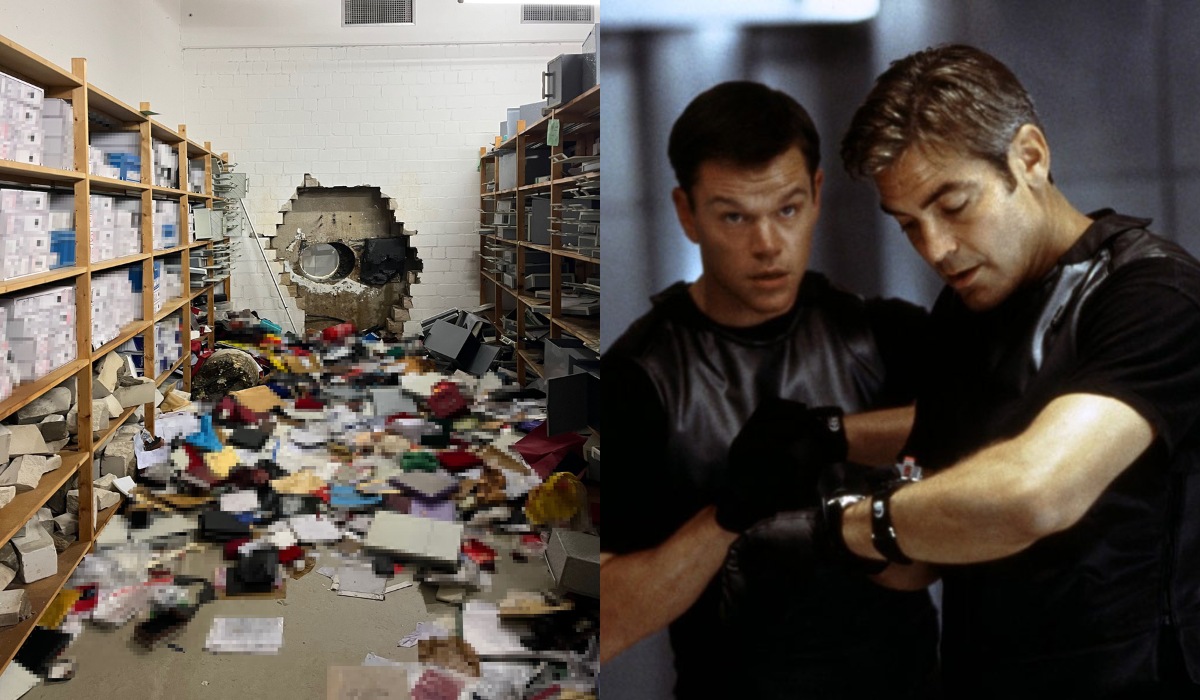 Niemcy: złodzieje zrobili niewiarygodny włam do banku niczym z Ocean's Eleven