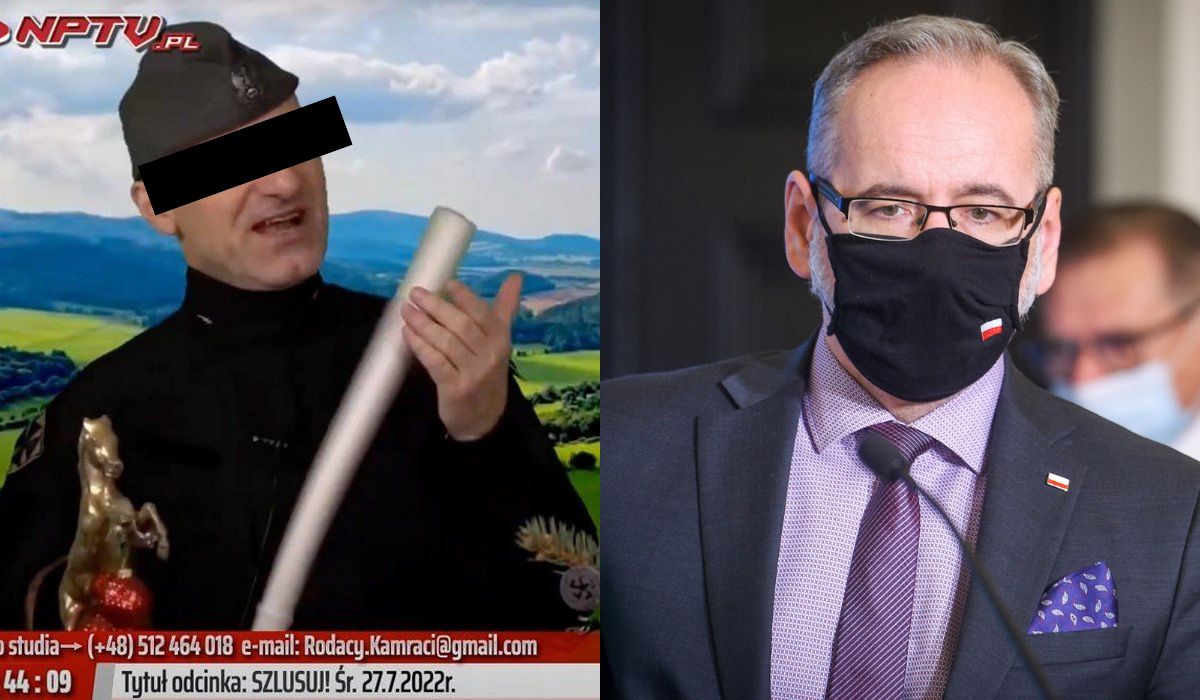 Członek grupy "Kamratów" Jaszczura grozi Ministrowi Zdrowia śmiercią, Niedzielski otwarcie mówi o planowaniu zamachu