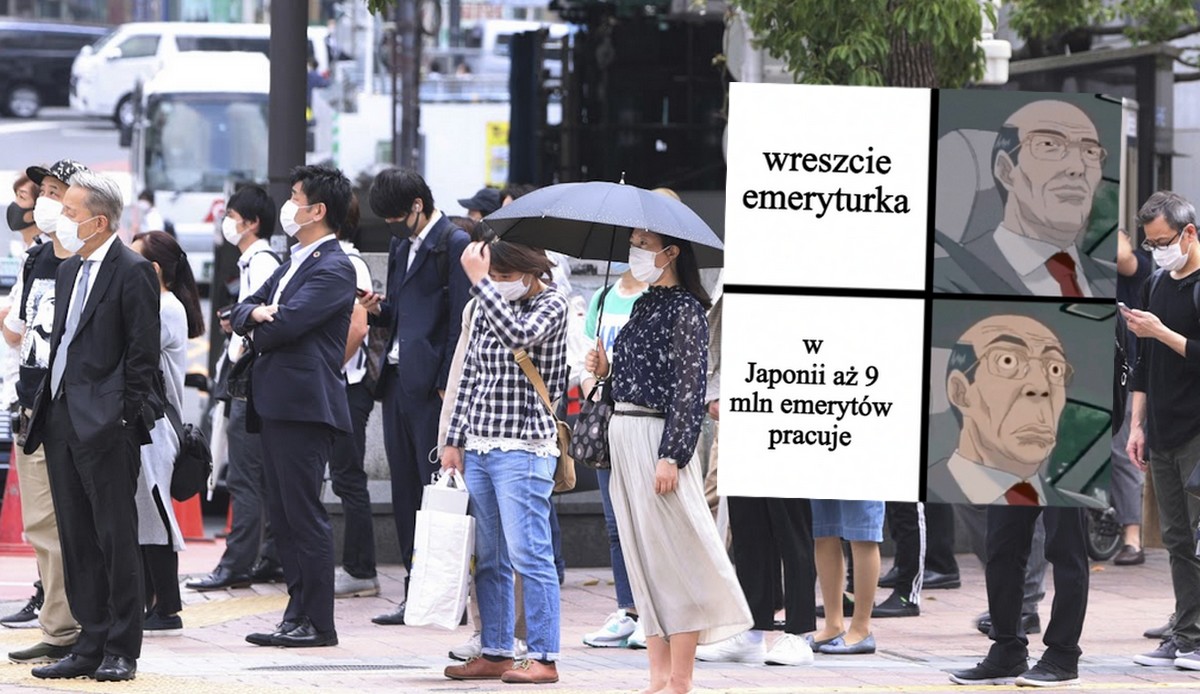 Japonia staje się krajem pracujących emerytów, już 1/3 obywateli ma 65 lat lub więcej