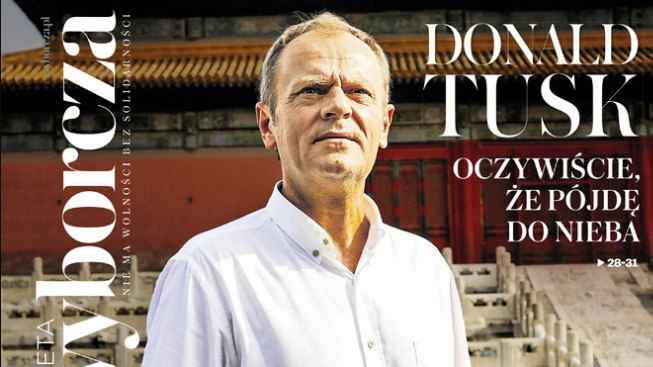 Donald Tusk w Wyborczej: wojna światowa już się toczy, nigdy nie była tak intensywna