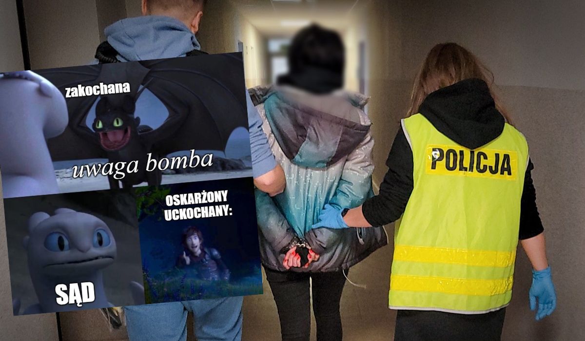 Zielona Góra: alarm bombowy w sądzie w walentynki okazał się próbą ratowania ukochanego przed wyrokiem