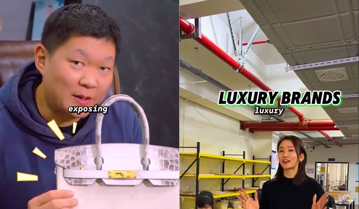 Chińskie firmy zaczęły nagrywać filmy obnażające luksusowe marki: "my to szyjemy, a wy płacicie za logo"