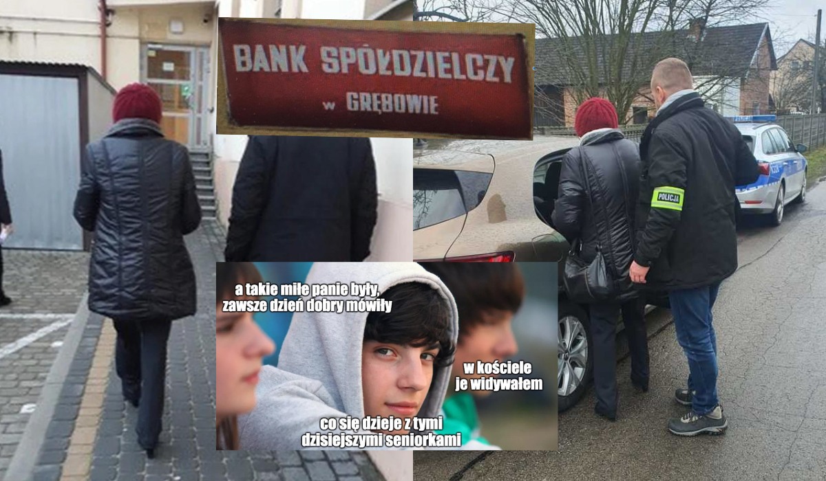 Grębowo: miłe starsze panie pracujące w banku latami defraudowały pieniądze, łącznie 55 mln zł