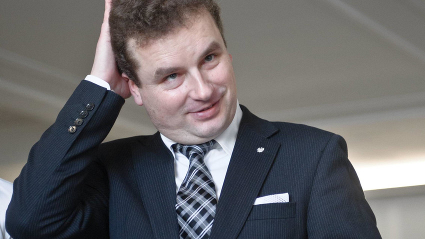 Poseł Jacek Wilk: "Mussolini zmądrzał i został f*szystą :wink:)))))))))))))"