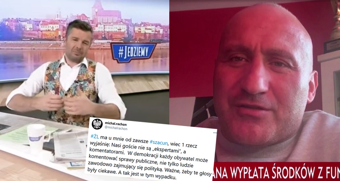 Rachoń tłumaczy się z zapraszania Najmana do TVP Info: w demokracji każdy obywatel może komentować sprawy publiczne