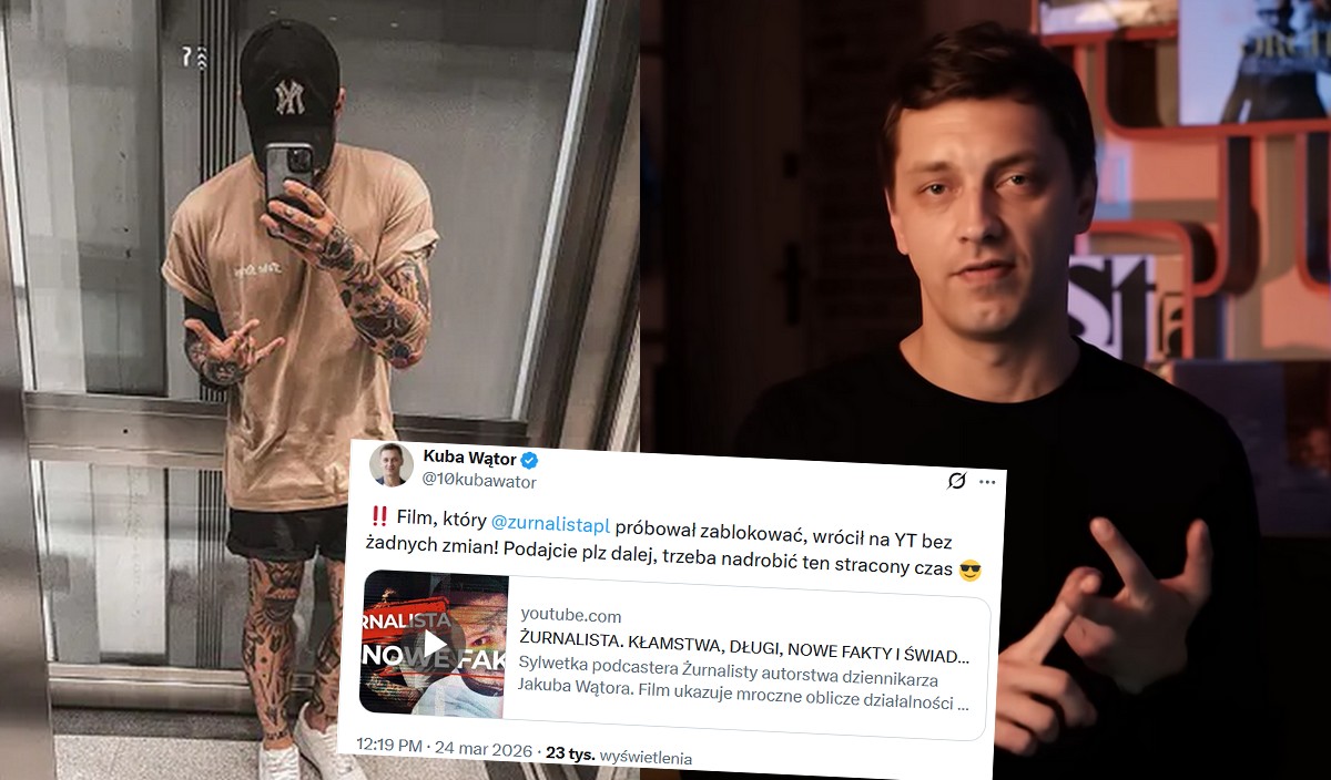 Film o Żurnaliście zdjęty przez YouTube wrócił i to w niezmienionej formie