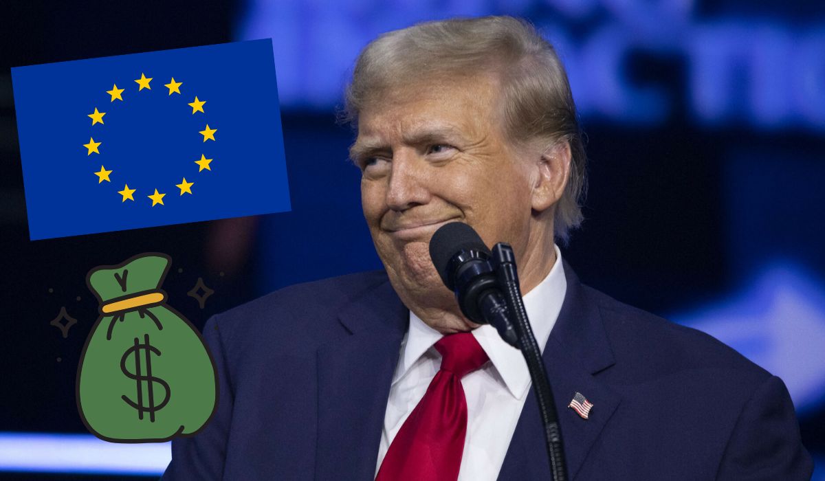 Donald Trump zaanonsował, że nie będzie rozmawiał z Europą, dopóki USA nie otrzyma od niej hajsu