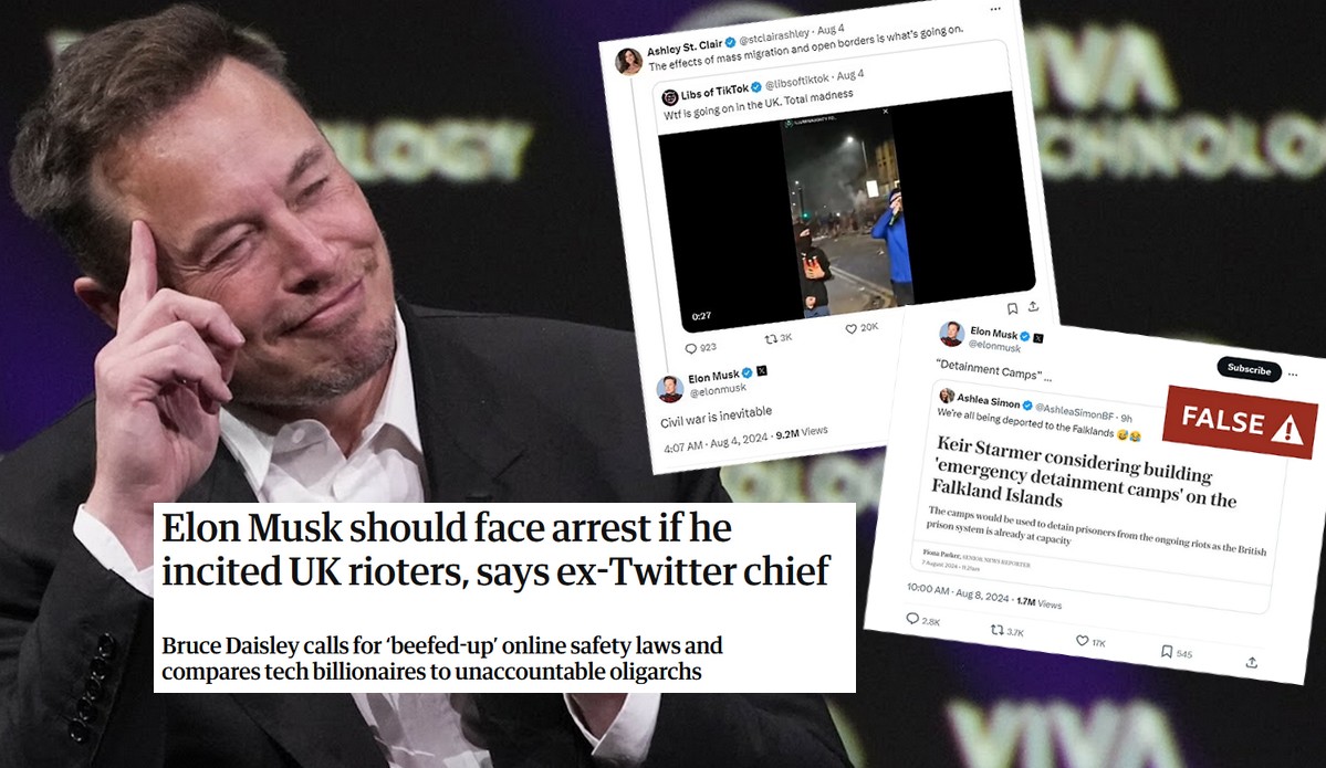 Były szef Twittera: Musk powinien zostać aresztowany za podburzanie do zamieszek