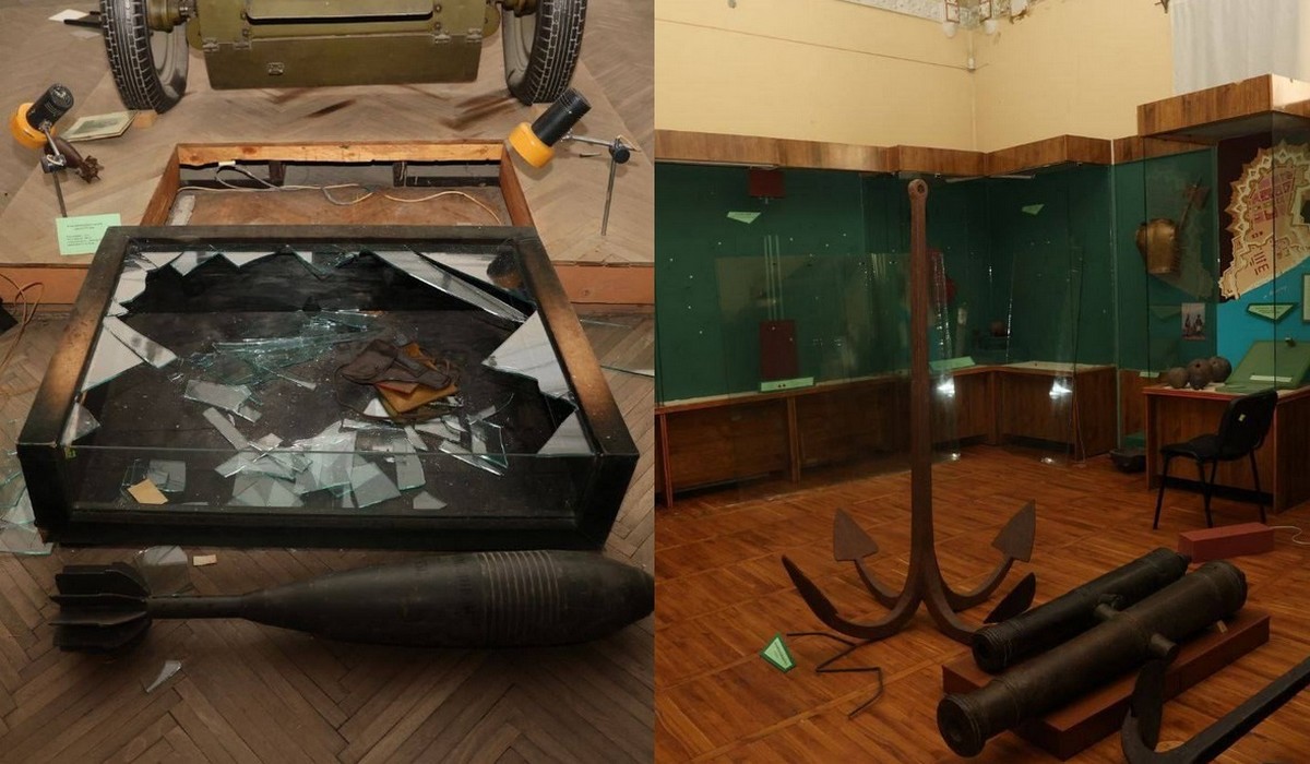 Rosjanie ograbili chersońskie muzeum, zostawiając tylko to, czego nie mogli unieść
