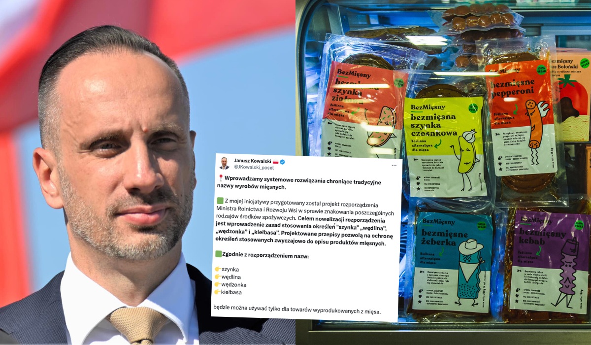 Ostatnia walka Janusza Kowalskiego: zakaz nazywania wegeproduktów tak, jakby były mięsne