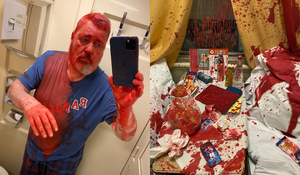 Moskwa: noblista-dziennikarz zaatakowany w pociągu za postawę niezgodną z linią władzy i wspieranie Ukrainy