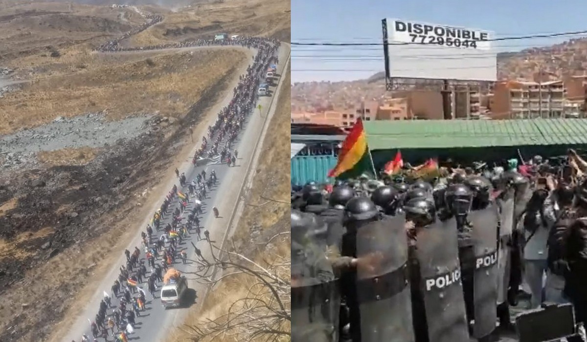 Plantatorzy koki protestują w Boliwii, w marszu wzięło udział 10 tysięcy osób