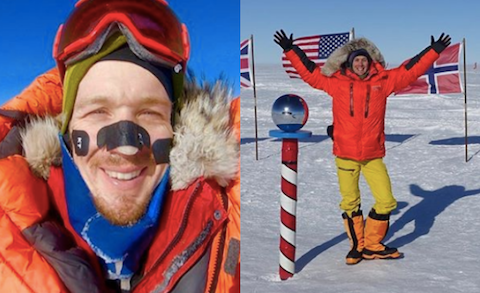 Amerykanin jako pierwszy samotnie przeszedł Antarktydę