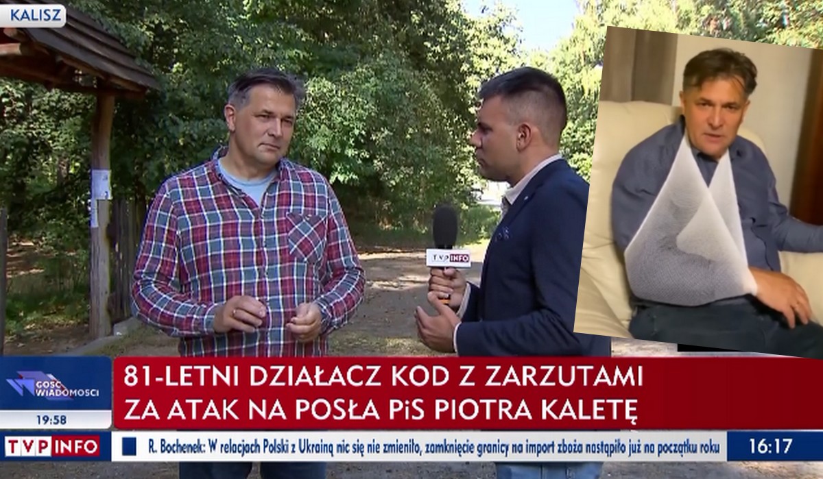Kalisz: poseł PiS twierdzi, że został umyślnie potrącony przez działacza KOD