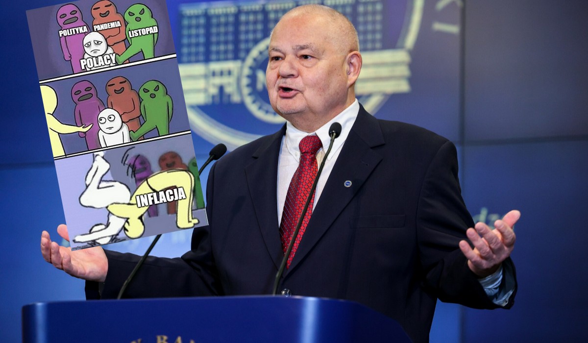 NBP po namyśle ogłasza, że inflacja w przyszłym roku będzie znacznie wyższa, ale też pociesza, że będzie spadać