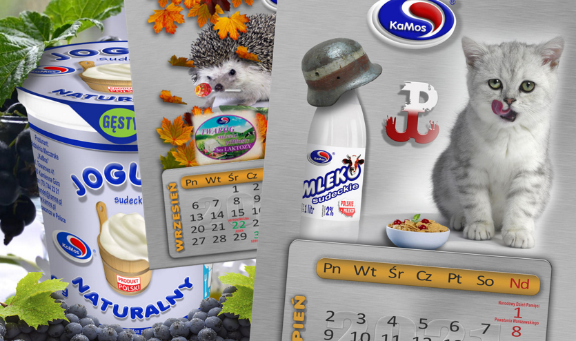 Raczej chcesz zobaczyć kalendarz spółdzielni mleczarskiej z Kamiennej Góry