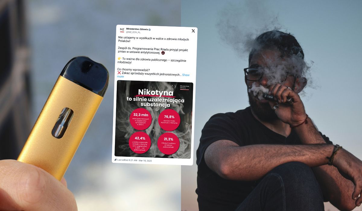 Rząd planuje jeszcze w tym roku zakazać jednorazowych e-papierosów
