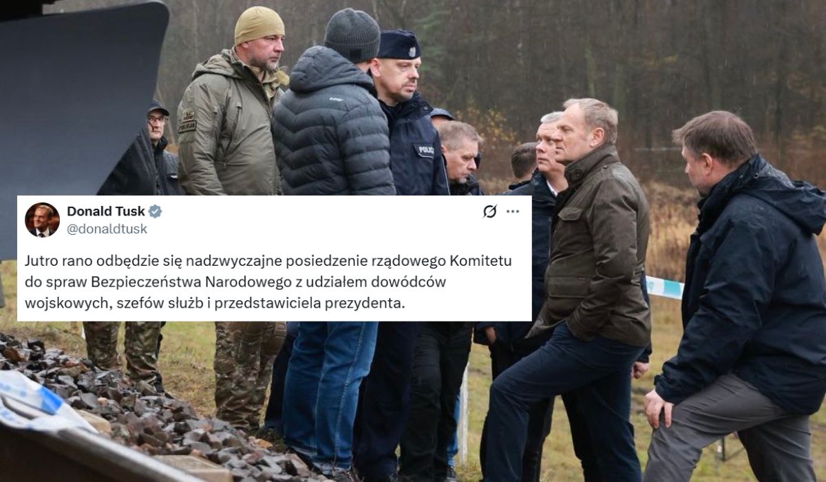 Rząd zwołuje nadzwyczajne posiedzenie w związku z aktami dywersji w Polsce