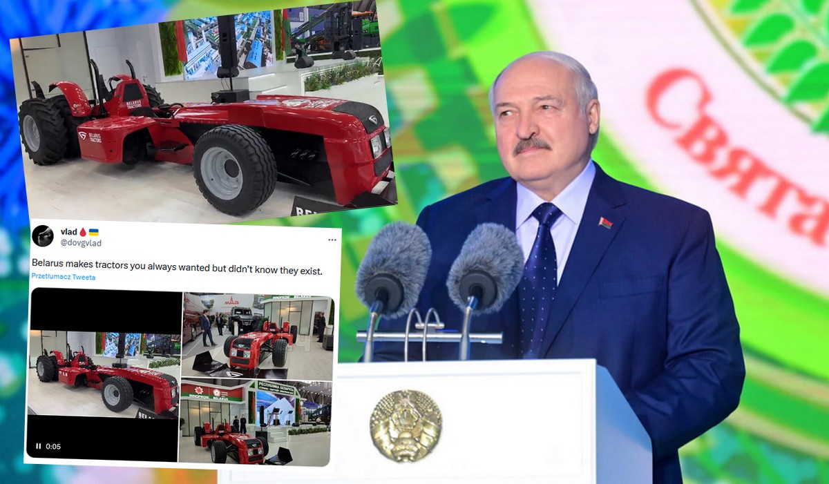 Białoruś pokazała swoje nowe osiągnięcie: wyścigowy traktor, który może pędzić nawet do 320 km/h