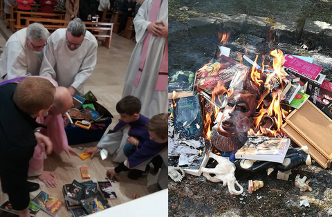 Rzecznik kurii o paleniu książek: forma działania była nieodpowiednia