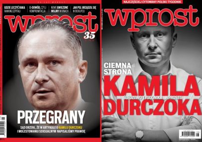 "Wprost" ogłasza na okładce: "DURCZOK PRZEGRANY" :smiling_imp: