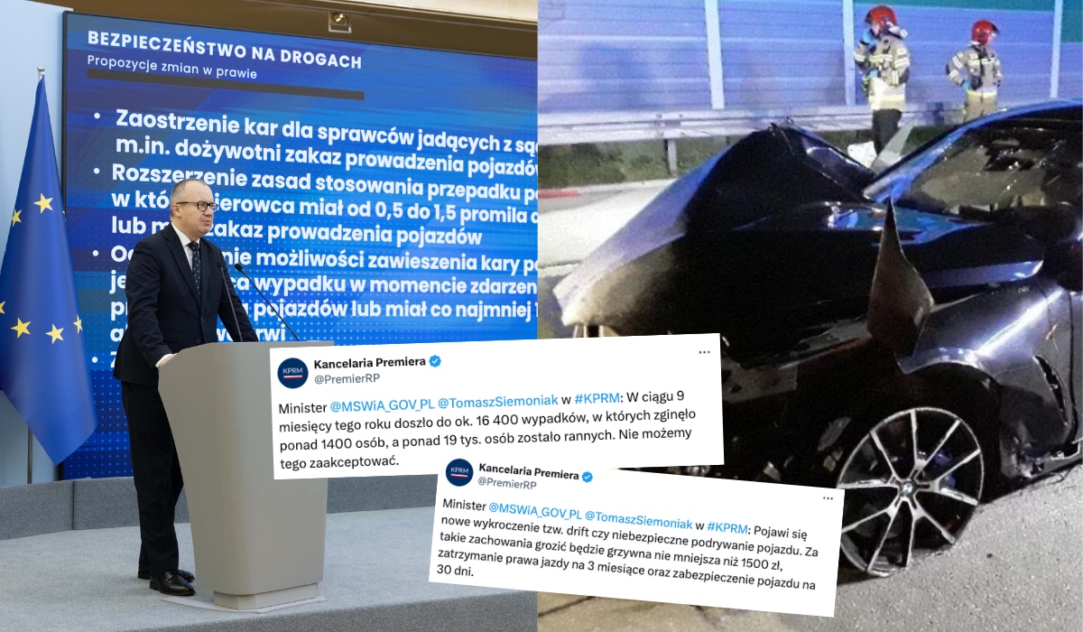 Rząd znowu obiecuje, że bandyci drogowi zaczną być karani na serio, a nie na niby