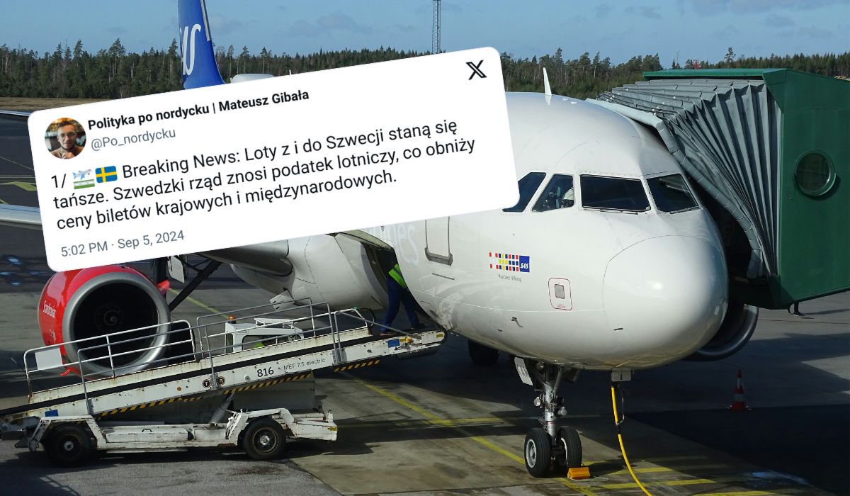 Szwecja wycofa się z podatku lotniczego, bo jego skutki były odwrotne do zamierzonych