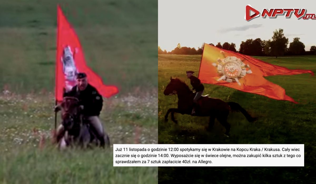 Rodacy Kamraci zapowiadają marsz z pochodniami w Krakowie 11 listopada, na czele Wojciech Olszański