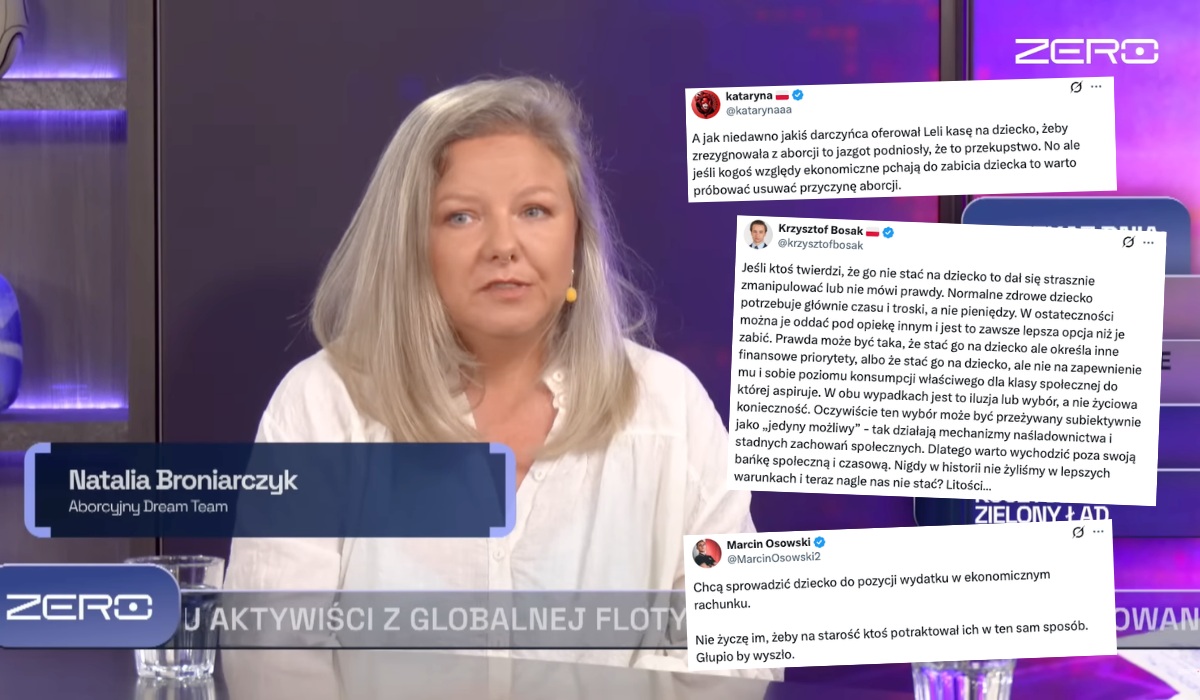 Broniarczyk: kobiety podejmują decyzję o aborcji selektywnej, bo nie stać je na więcej dzieci