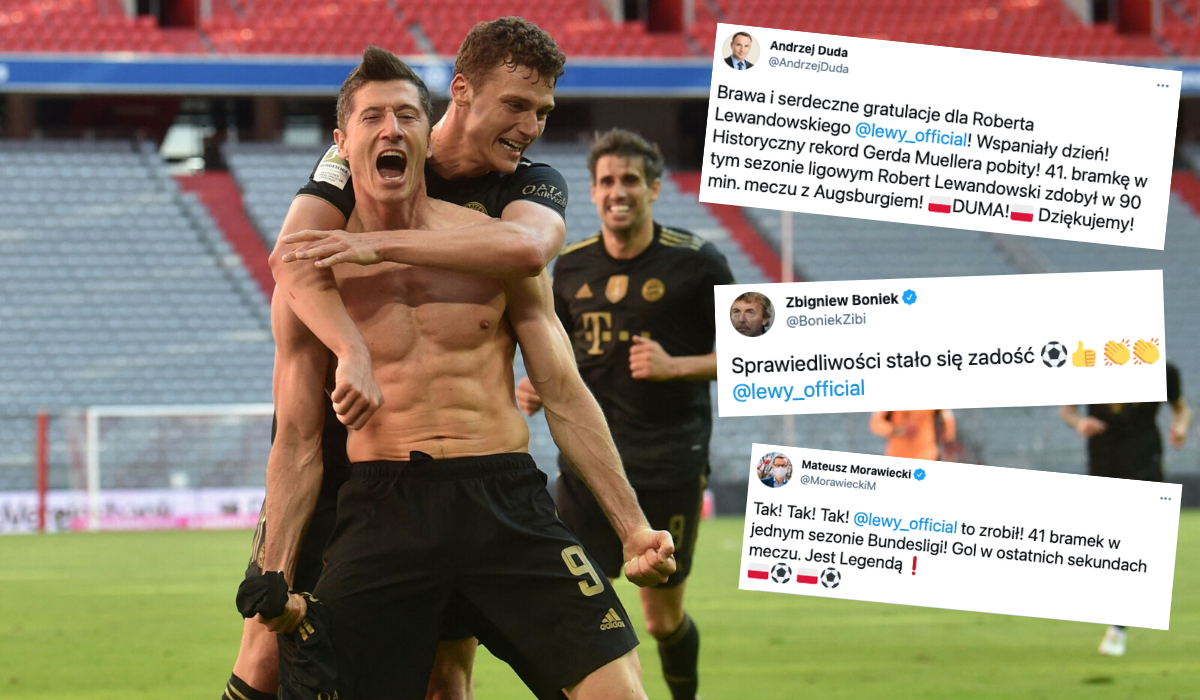 Lewandowski zbudował pomnik trwalszy niż ze spiżu, internet trochę oszalał