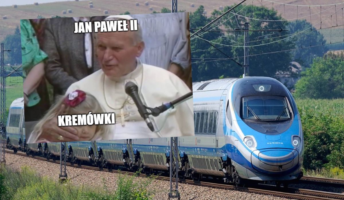Pendolino kremówkowo uczci pamięć największego Polaka, papieża Jana Pawła II