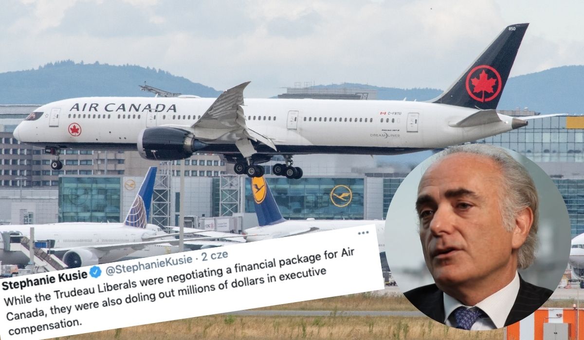 Kanada: zarząd państwowych linii lotniczych zwróci premie, które przytulił z rządowej pomocy