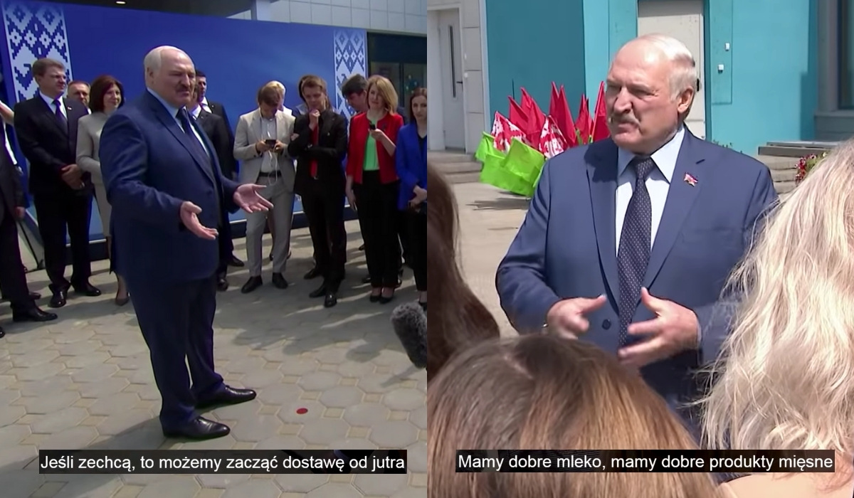 Białoruś rozważa wysłanie pomocy humanitarnej, tyle że do USA, bo ponoć głodują tam dzieci