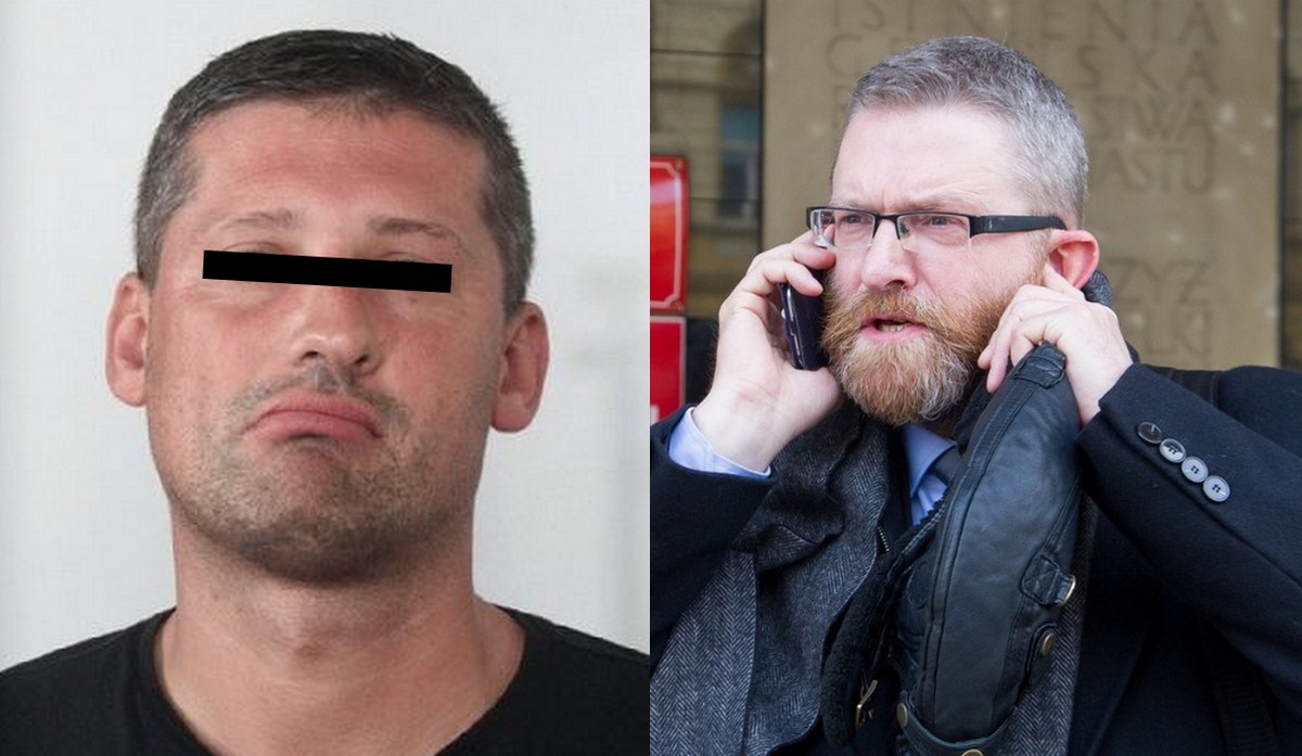 Patostreamer "Czujny" wyszedł na wolność, poręczył za niego Grzegorz Braun