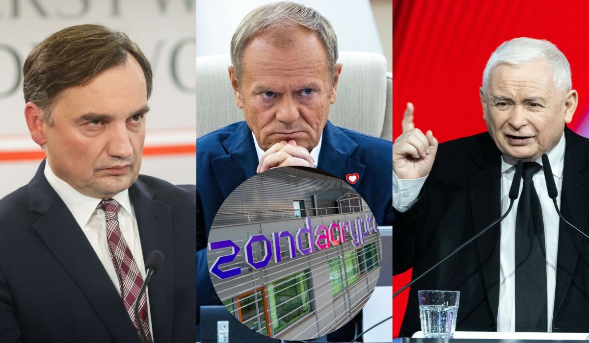 Prezes Kaczyński broni Ziobry i jego "błędu" z przyjęciem pieniędzy od Zondacrypto