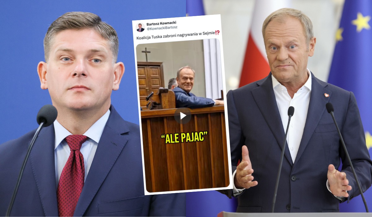 Tusk ukarany "zwróceniem uwagi" przez Komisję Etyki Poselskiej za słowa "ale pajac" wobec posła PiS