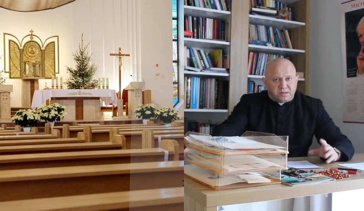 Łąkta Górna: proboszcz ostrzegał przed głosowaniem na aborcję, eutanazję i niektóre części rowerowe, parafianie go bronią