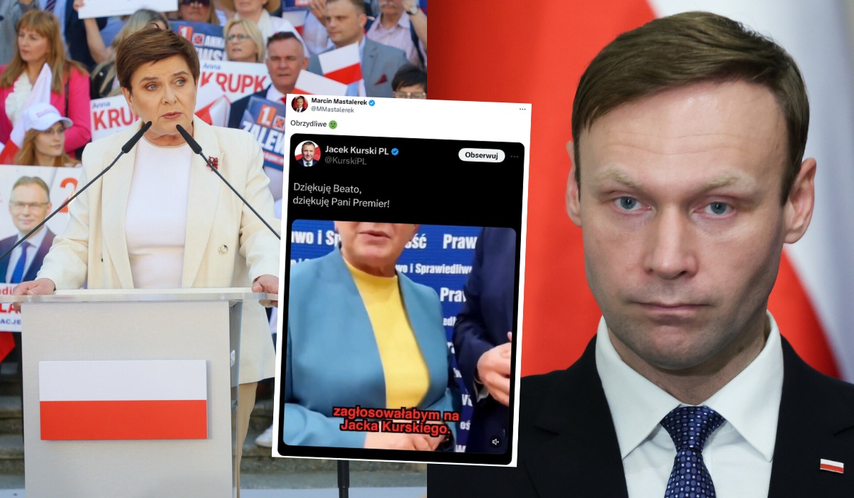 Beata Szydło i szef gabinetu prezydenta poprztykali się o poparcie dla Jacka Kurskiego