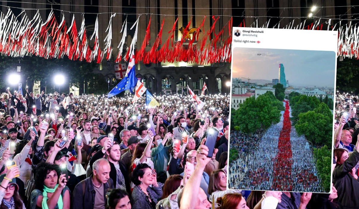 Gruzja: pomimo protestów i weta rząd przepchnął ustawę o "zagranicznych agentach"