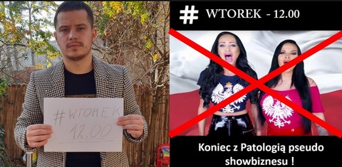 Dziennikarz TVN Turbo chce pozwać siostry Godlewskie za znieważenie hymnu 