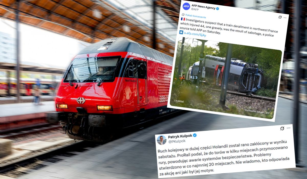 Po tragedii kolejowej we Francji wykryto sabotaż kolejowy w Holandii