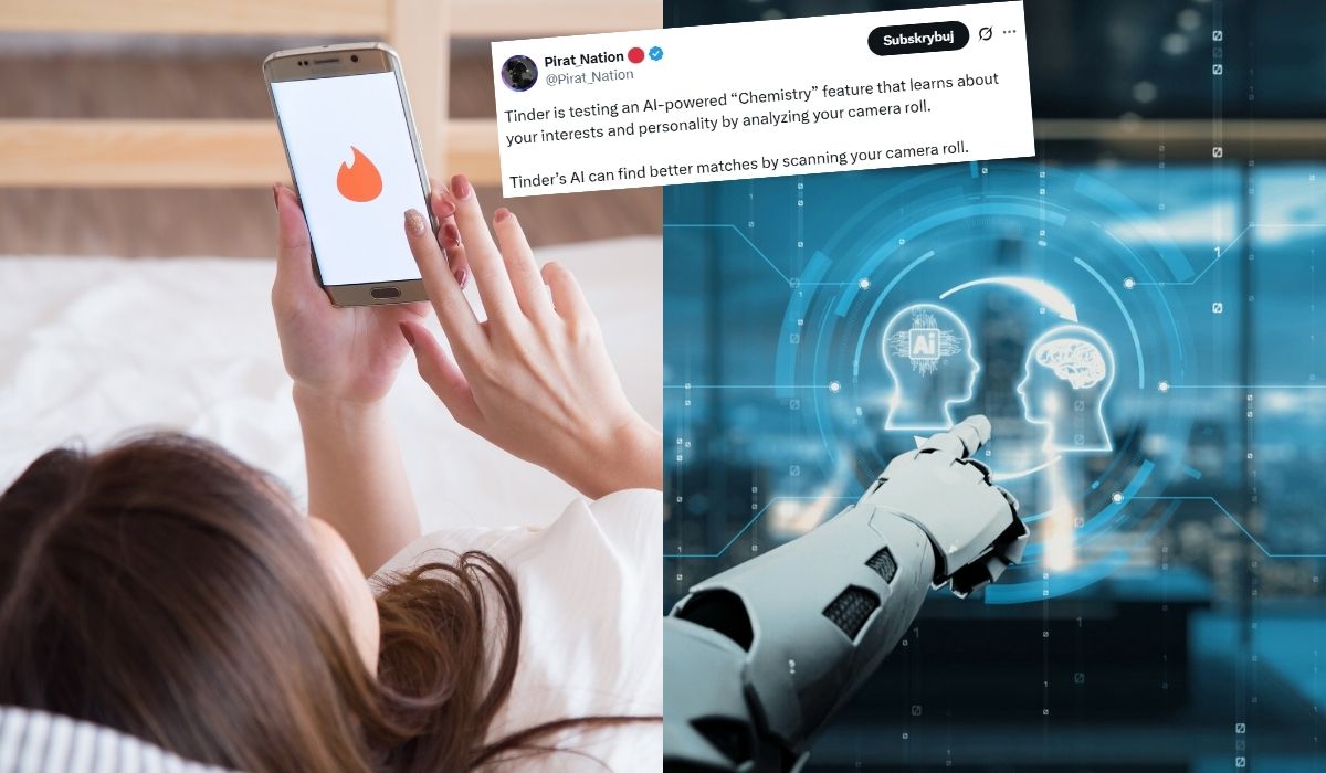 Tinder chce wprowadzić AI do głębszej analizy zdjęć