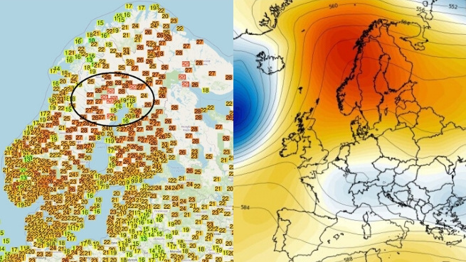 Skandynawia nagrzała się jak Tomasz Hajto przed pewnym przejściem na pasach