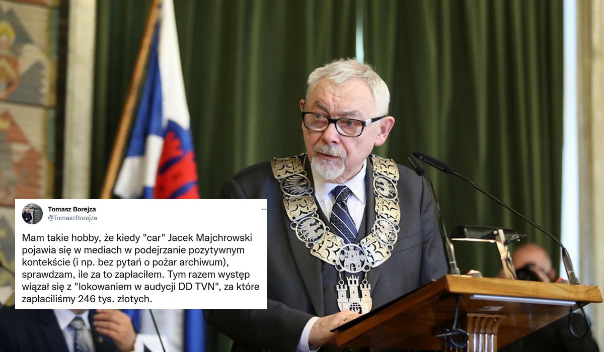 Prezydent Krakowa udostępnił TVN plenery do nagrywania, a TVN ocieplił wizerunek prezydenta Krakowa