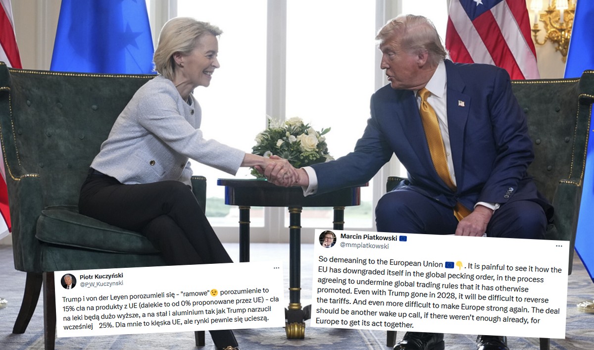 Unia Europejska podpisała w końcu deal z Trumpem, pojawiają się głosy, że jest średnio opłacalny