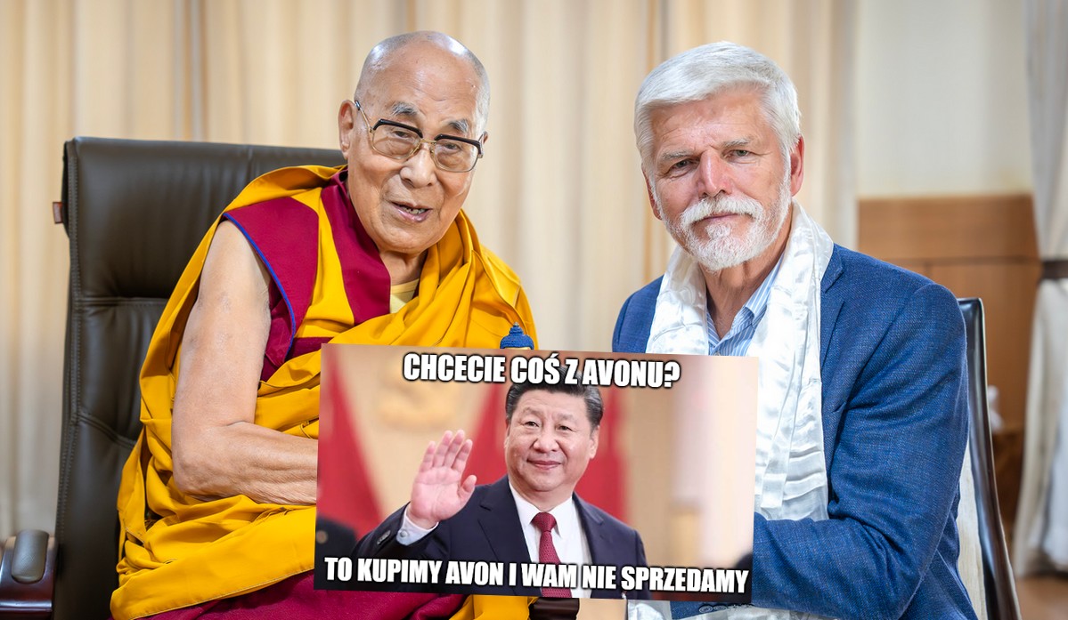Chiny obraziły się na Czechy, zrywają kontakty za spotkanie z Dalajlamą