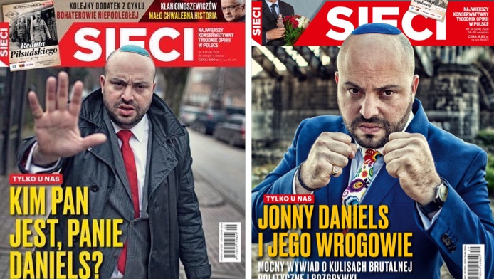 "Sieci" i Jonny Daniels: skomplikowana relacja