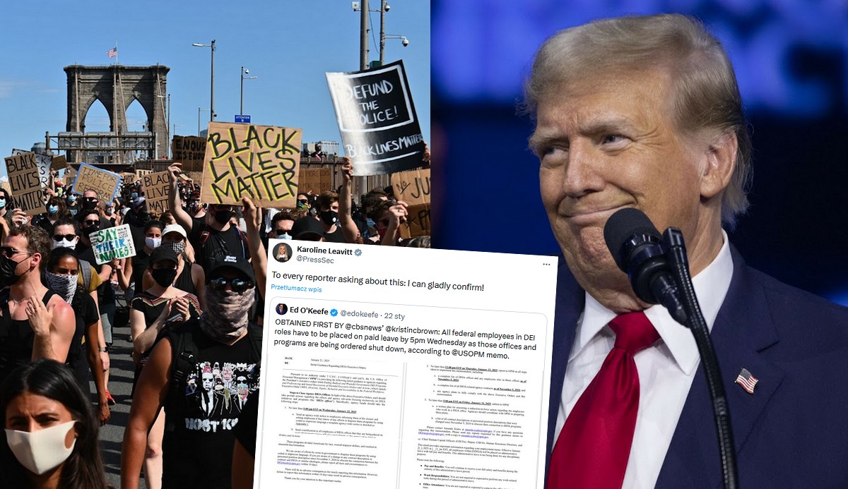 Trump wysłał wszystkich pracowników działów różnorodności i inkluzywności na urlop