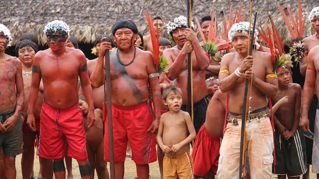 Indiańskie plemię również dotknięte epidemią, prawdopodobnie dzięki misjonarzom