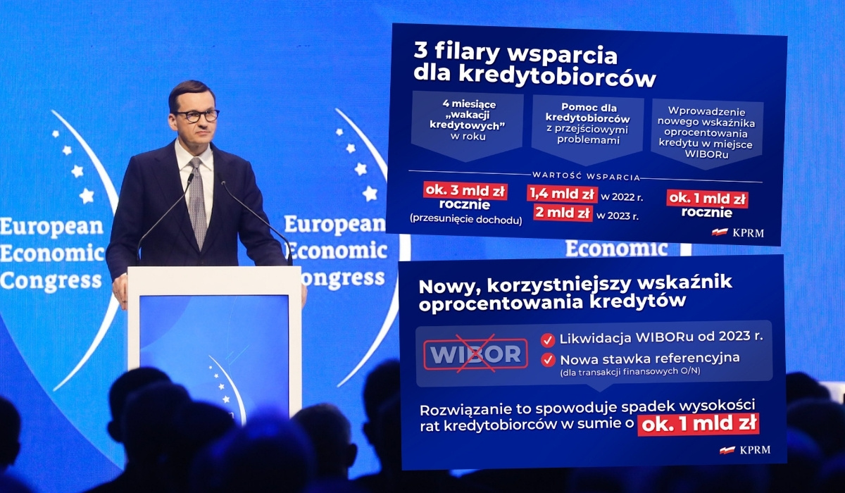 Premier prezentuje plan wsparcia dla kredytobiorców: dopłaty do rat i wakacje kredytowe